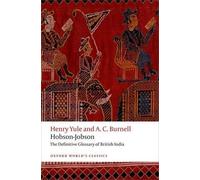 A. C. Burnell Henry Yule Hobson-Jobson (Tascabile) Oxford World's Classics