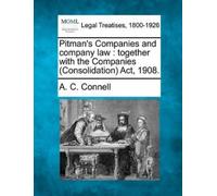 A C Connell Pitman's Companies and Company Law (Tascabile)