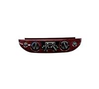 A/C Controllo Pannello Per TOYOTA Per CAMRY 2003-2006 MAX AUTO OFF REST Pulsante Uscita Controllo Presa D'aria Centrale Schermo Decorativo Pannello Dell'aria Condizionata(WOODEN)