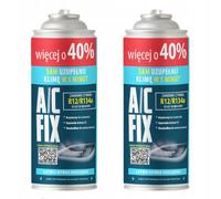 A/C FIX 2 x A/C FIX R134A, refrigerante per climatizzatore, gas di ricambio per auto dal 1995 al 2016
