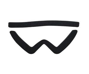 A.C.I.L. Schiuma comfort a doppio strato di alta qualità, compatibile con maschera DYE I4 Style Paintball, cuscinetti in spugna di ricambio neri