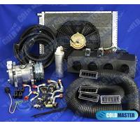 A/C Kit Universale Sottocruscotto Evaporatore 404 Rettangolare Bocchetta & Elec.