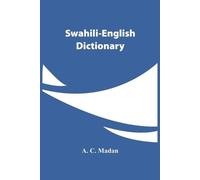A C Madan Swahili-English Dictionary (Tascabile)