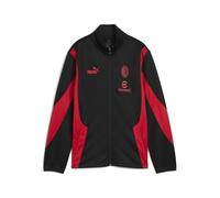 A.C. Milan - Giacca ftblNRGY+, Giacca Sportiva da Calcio e da Allenamento, Prodotto Ufficiale, Nero, Bambino, 12 anni