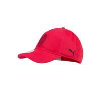 Ac Milan Puma Cappello Berretto Hat Unisex Rosso Essentials Baseball Poliester