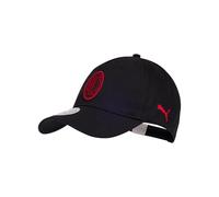 Ac Milan Puma Cappello Berretto Hat Unisex Nero 2025 26 Essentials Baseball
