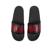 A.C. Milan Ciabatte Con Fascia Ciabatte per la Spiaggia e per Casa, Prodotto UfficialeUnisex - Bambini e ragazzi