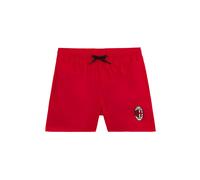 A.C. Milan Costume da Bagno con Logo, Summer Collection, Prodotto 12 anni Rosso