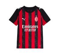 A.C. Milan - Maglia Gara Home, Stagione 2025/2026, Maglietta da Calcio, Prodotto Ufficiale, Bambino, 14 Anni