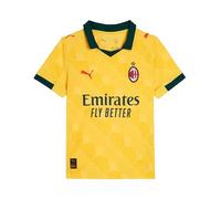 A.C. Milan Maglia Gara Third, Stagione 2025/2026, Maglietta da Calcio, Prodotto Ufficiale, Bambino, 10 Anni