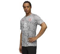 A.C. Milan - Maglia Prematch, Maglia Gara Pre-Partita, Stagione 2025/2026, Prodotto Ufficiale, Adulto, Grigio, M