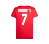 A.C. Milan Maglia Replica Stadio, Stagione 2024/25, Home, Morata 7, 4 Anni