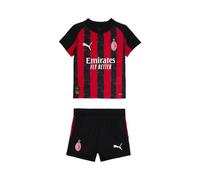 A.C. Milan Minikit Gara Home, Stagione 2025/2026, Set Maglietta e Pantaloncini da Calcio, Prodotto Ufficiale, Bambino, 4 Anni