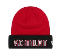 AC Milan Berretto New Era X Logo Prodotto Ufficiale, Rosso, (6-12 Anni) Unisex-Bambini e Ragazzi