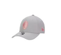 AC Milan Cappellino 9FORTY New Era x Seasonal Pop Prodotto Ufficiale, Grigio, Unisex-Adulto