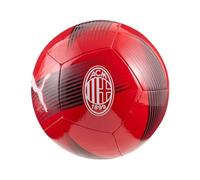 A.C. Milan - Pallone ESS, Pallone da Calcio per Partite e Allenamento, Prodotto Ufficiale, Taglia 5, Rosso