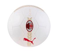 A.C. Milan - Pallone Prematch, Pallone da Calcio e da Allenamento, Prodotto Ufficiale, Taglia Standard 5, Bianco