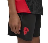 A.C. Milan - Pantaloncini Training con Tasche Bambino, Shorts Gara da Allenamento, Stagione 2025/2026, Prodotto Ufficiale, Bambino, Nero, 12 Anni