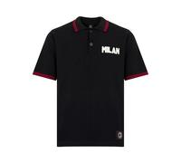 A.C. Milan - Polo Manica Corta Retro Collection, Polo da Uomo, Prodotto Ufficiale, Taglia M