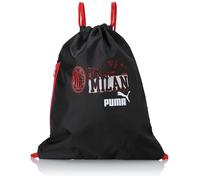 A.C. Milan - Sacca ftblNRGY, Sacca per Palestra con Logo, Borsa Sportiva, Prodotto Ufficiale, Nero, 17 L