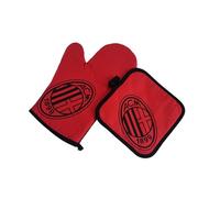 A.C. Milan Set Presina e Guanto per la Cucina, Prodotto Ufficiale