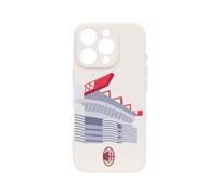 A. C. Milan - Soft cover San Siro Iphone 13 Pro, Cover per Cellulare, Prodotto Ufficiale