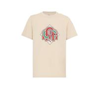A.C. Milan - T-Shirt FtblCulture, Maglietta con Logo Puma, Prodotto Ufficiale, Adulto, Beige, M