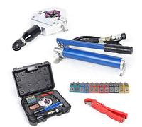 A/C tubo idraulico CRIMPER KIT Aria Condizionata Strumento Riparazione raccordi Hydra-Krimp a/c tubo idraulico Crimper Kit Automotive