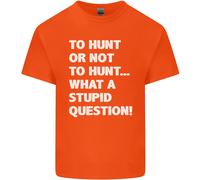 A Caccia O Not To ? What A Stupid Domanda T-Shirt Ragazzi Ragazze