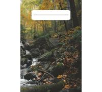 A Calm Forest Spring: 6x9 Softcover College Ruled Notebook - 200 Pages