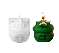 A Candela Santa Cottage - Strumento Di Stampaggio In Resina, Produttore Di Forma Della Casa In Silicone, Fornitura Di Vacanze Riutilizzabile, Creativa Per La Produzione Di | D