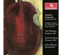 A. Caporale - Comp Sons For Violoncello & Basso