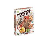 A Carnivore Did It! Gioco da tavolo - Gioco di puzzle cooperativo di deduzione logica, 2000 involucri da risolvere, dai 8 anni in su, 1 a 5 giocatori, 10 minuti di tempo di gioco