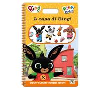 A casa di Bing! Bing. Puffy sticker. Ediz. a colori. Ediz. a spirale. Con Adesivi