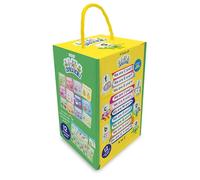 A Case of Alphablocks - 12 Title Board Book Collection Carry Case, Ideal for Holidays and Early Learning and Preschool Ages!