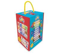 A Case of Colourblocks - 12 Title Board Book Collection Carry Case, Ideal for Holidays and Early Learning and Preschool Ages!