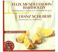 A. Casella - Mendelssohn: Quartet Op.13 & Op.81 / Schubert: Quartettsatz - Cd