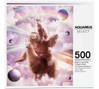 A Caso Galaxy Laser Occhi Gatto Sloth Lama 500 Pezzi Puzzle