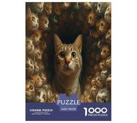 A Cat Is All Jigsaw Puzzle Impossibili 1000 Pezzi Decorazione Per La Casa. Giochi Rilassamento E Intelligence Per Adulti E Bambini Da 12 Anni 70x50cm/1000pcs