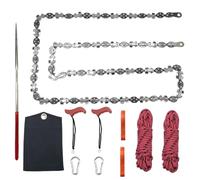 A Catena A Lunga Portata - Taglia Il Legno In Modo Efficiente E Sicuro, Leggera E Compatta, Lama A 68 Denti + Design A Corda Durevole, Acciaio Ad Alta Resistenza, Finitura Resistente Alla Ruggine