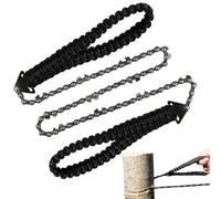 a Catena Tascabile, Attrezzi Portatili per Taglio Legna, Pieghevole Antiscivolo a 11 Denti per Campeggio Giardinaggio Escursionismo Outdoor Sopravvivenza e Manutenzione Giardino
