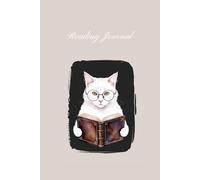 A Cat's Bookish Adventure: Reading Journal For the Love of Books, Planner Book to Track, Log and Review