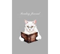A Cat's Bookish Adventure: Reading Journal For the Love of Books, Planner Book to Track, Log and Review
