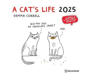 A Cat's Life 2025 calendario da parete