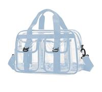 A causa della borsa fitness in PVC con ampio interno per accessori sportivi pratica rapida, blu cielo, Mass Beauty