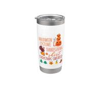 A causa dell'inflazione Questo è il mio Halloween Ringraziamento Natale Bicchiere termico in acciaio inox doppia parete