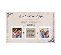 A Celebrazione Della Vita IN Loving Memory Foto Personalizzata 5ft x 3ft Banner