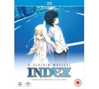 A Certain Magical Index Complete Season 1 Collection (Episodes 1-24) Blu-ray