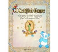 A Certified Gamer: Help Pandi Solve the Puzzle and Get Certificated with Him