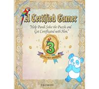 A Certified Gamer: Help Pandi Solve the Puzzle and Get Certificated with Him